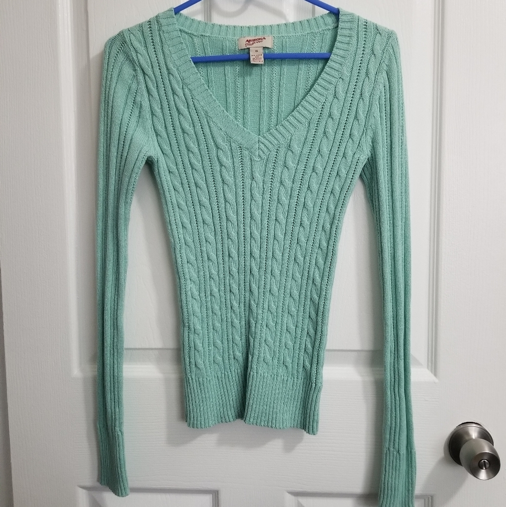 Arizona mint gree knit sweater